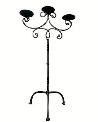 Steel Medieval candle stand handforged medieval unique piece ...