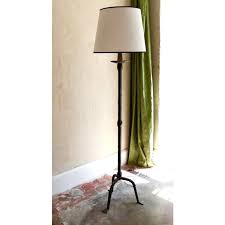Vintage Floor Lamp in Wrought Iron | Chairish
