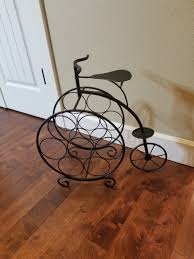 Charming Wrought Iron Wine Rack in the Shape of a 19th ...