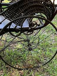 Victorian Haywood Wakefield Stick & Ball Child's Wicker Boardwalk Chair | eBay