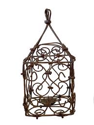 5669 Vintage Artistic Iron Candle Holder 9.25" H – Ethnika Antiques