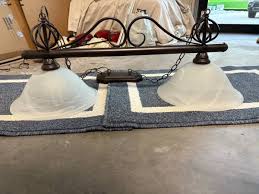 Hanging 2 light chandelier - general for sale - by owner - craigslist