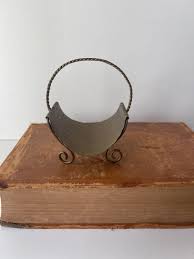 Mini Brass Log Holder - Etsy