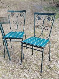 Iron Patio Dinette Chairs LAST ONE! Mid-century 1950s Rusty Crusty Pickup or SHIP - Etsy Australia