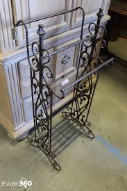 WROUGHT IRON QUILT RACK Auction | Estate 360