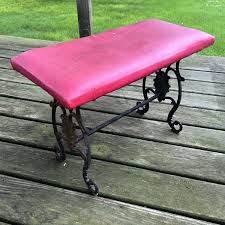 Wrought Iron Colonial Victorian Baroque Vintage Footrest ...