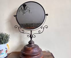 European Antique Old Makeup Mirror - Shop everdayvintage ...