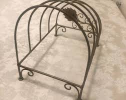 Vintage Vinyl Record Hanger Holds Records on Display Next to ...