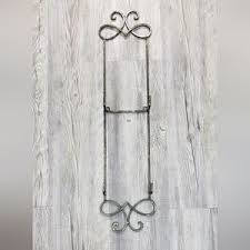 Unique Vintage | Wall Decor | 2 Vtg Gold Wrought Iron Wall ...