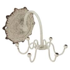 Antique White Jewelry Spinner Metal Wall Hook | Hobby Lobby ...