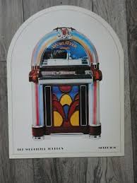 Wurlitzer 1050 Jukebox Machine Flyer Original Wurlitzer ...