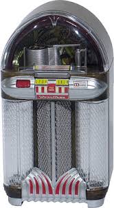 JUKEBOX WURLITZER 1100 MINIATURE LIGHTS & PLAYS BACIAMI ...