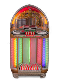 A Wurlitzer Model 1100 Jukebox in United States