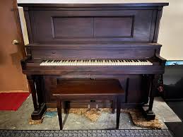 What is the brand and value of our player piano?