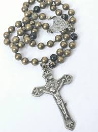 Rosary; Rare - Catholic Authentic Old Prototype Military ...