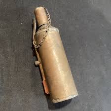 Vintage or Antique Hand Held Brass Torch Lamp Miner's ...