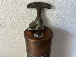 Vintage 1930s FYR-FYTER Super Model Brass Fire Extinguisher ...