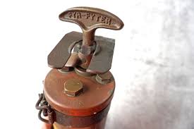Antique Fyr Fyter #383 Brass Hand Pump Fire Extinguisher ...