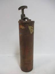 Vintage Metal General Water Fire Extinguisher
