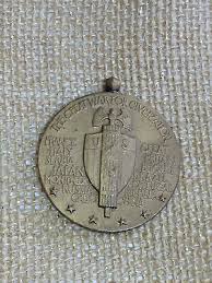 RARE VINTAGE MEDAL WORLD WAR 1 THE GREAT WAR FOR ...