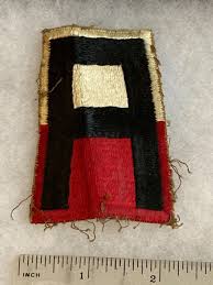 Authentic WWII US 1st Army Headquarters Shoulder Sleeve Insignia SSI Patch 6F | eBay