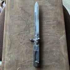 Rare WWII Italian M1938 Folding Bayonet – Original Military | eBay