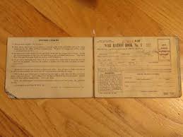 WWII 2 Ration Books With Stamps Same Family | eBay