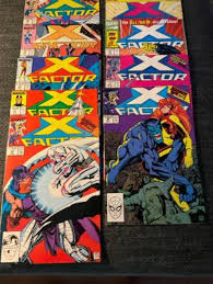 Lot of 4 X-Force, Vol. 1 #1 1991 with trading | Mercari