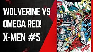 Enter Omega Red! X-Men #4, Jim Lee & John Byrne, Marvel ...