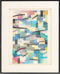 Yaacov Agam, (1928), Blessing Star, 1988, Agamograph ...