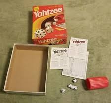 MB Yahtzee Dice Board & Traditional Games for sale | eBay