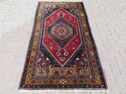 Turkish Rug Small Red Carpet Cute Rug Wool DoorMat Bedroom ...