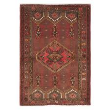 ECARPETGALLERY Hand-knotted Andelz Dark Red Wool Rug - 3'5 x ...