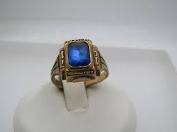 Sold at Auction: Vintage 10kt 1977 Class Ring, Topaz, Wilton High, Sz. 6, Herff Jones.