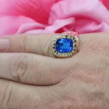 Seton Hall University Class Ring 1992 10K Yellow Gold Size 8.75 Estate | eBay