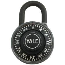 Vintage Yale Combination Lock with Combination. For Sale at ...