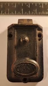 Vintage CORBIN Deadbolt Door Lock Manual Twist Turn Lock ...