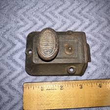 Antique Corbin Door Lock Latch Deadbolt | eBay