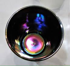 Scarce Mosser Cherry and Lattice Amethyst Carnival Glass Tumbler - Etsy