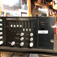 Yamaha EM1620 6-Channel Mono Powered Mixer Rack Mount ...