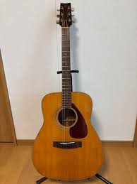 Vintage 1974 Yamaha FG-200 Green Label Acoustic Guitar Japan ...