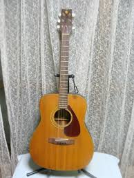 Yamaha FG-160 Green Label Acoustic Vintage Guitar ASIS | eBay