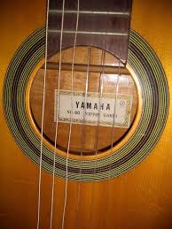 1961 Yamaha NO.60 Nippon Gakki Classical Guitar In Very Good ...
