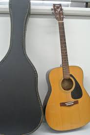 YAMAHA F340 ACOUSTIC GUITAR WITH HARD CASE (128768-1 RO M1 ...