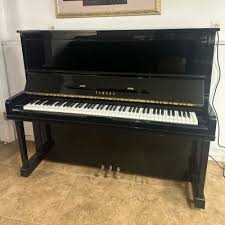 Yamaha MX-1 Disklavier Upright U1 Player Piano Mfg 1999 in Japan Polished Ebony Finish DKC-850 Box | Reverb