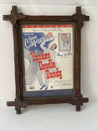 Vintage Tramp Folk Art Hand Carved Wood Picture Frame ...