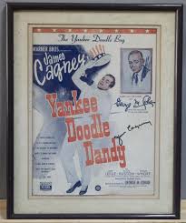 Lot - James Cagney Yankee Doodle Dandy framed poster