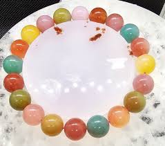 Yan Yuan Agate Colorful 10mm Bracelet | eBay