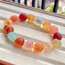 Natural Gobi Agate Bracelet - Candy Colors – NobleShine Jewelry