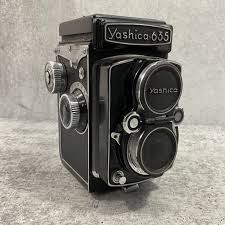 VTG YashicaFlex Yashica 635 TLR 120mm or 35mm Film Camera f3 ...